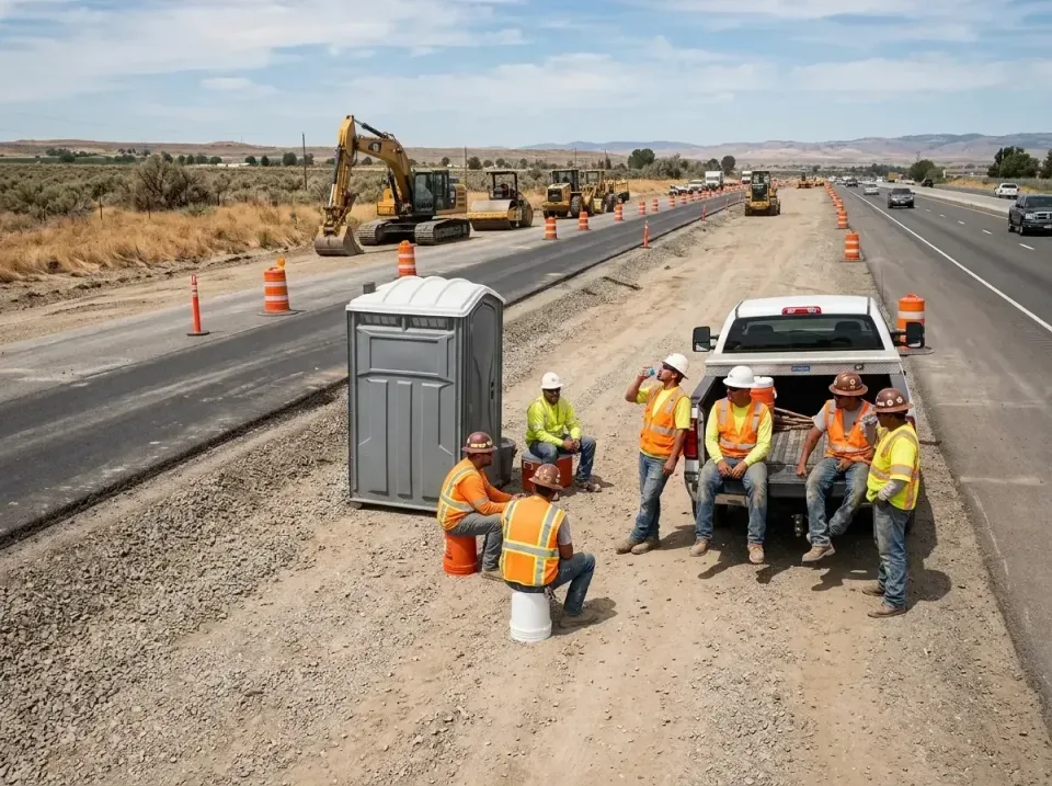 highway-road-construction-crew-007 — frequently asked questions, Porta Potty and Restroom Rentals in Whittingham, NJ